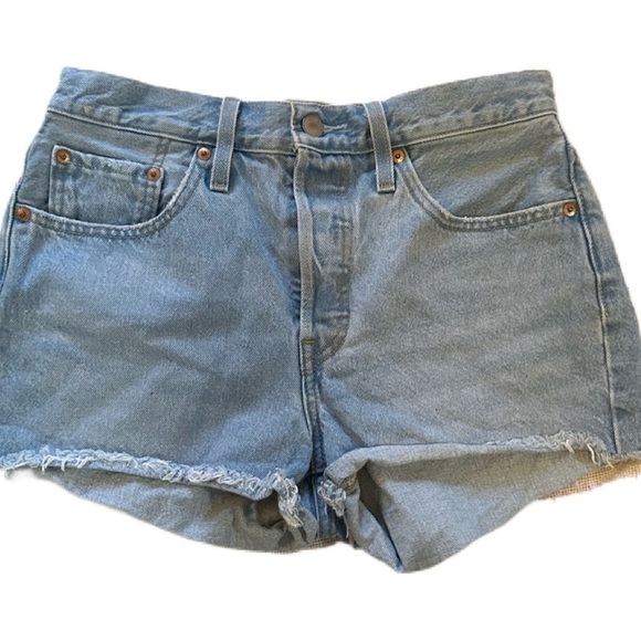 Levi's Pants - Levi's 501 Women’s Shorts 27W High Rise Jean Blue